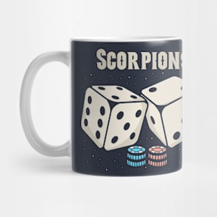 scorpions Dice Mug